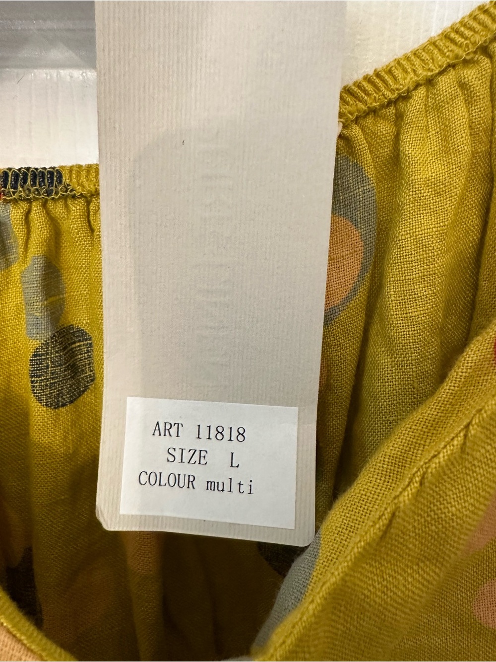 Yellow Polka Dot Spaghetti-Strap Mini Dress - Picture 5 of 6